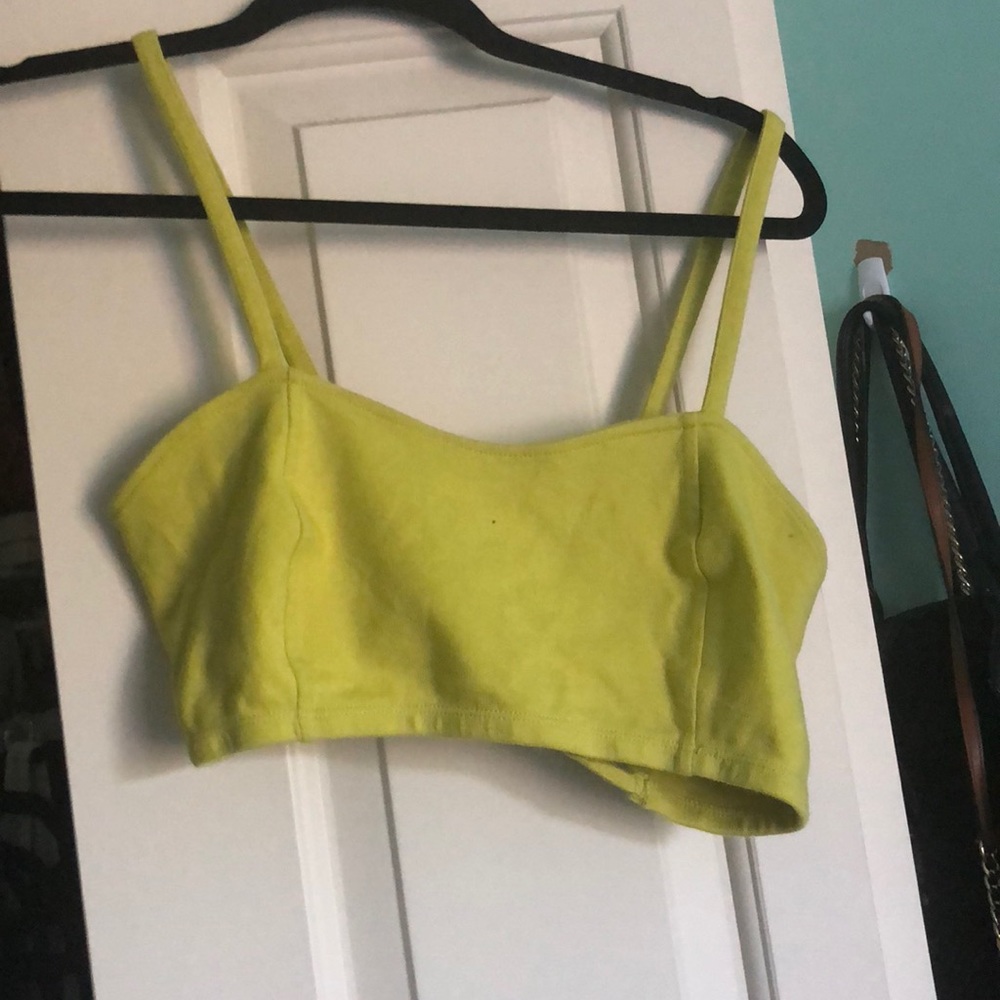 Caged back bralette